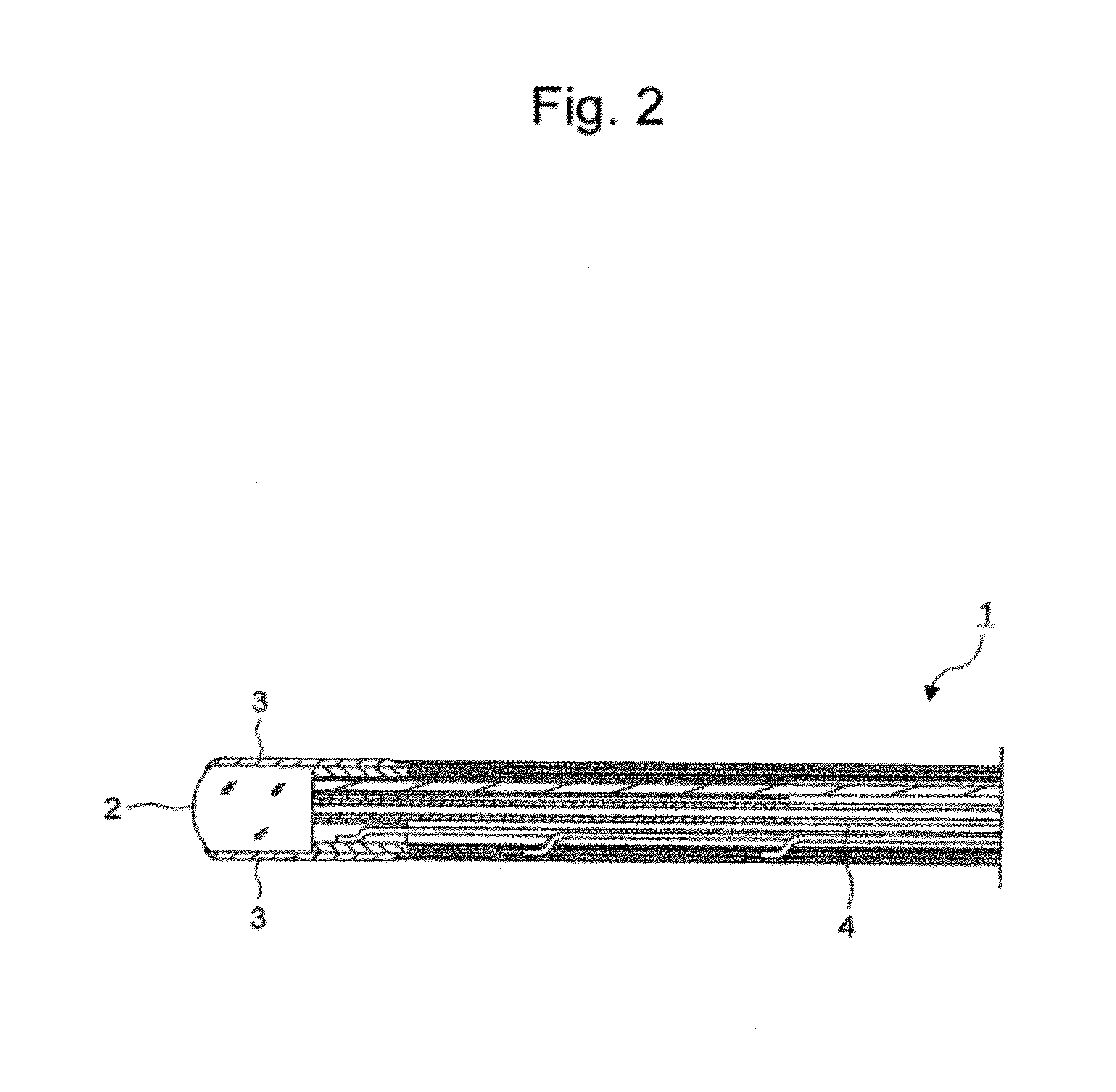 Catheter for performing photodynamic ablation of cardiac muscle tissue via photochemical reaction