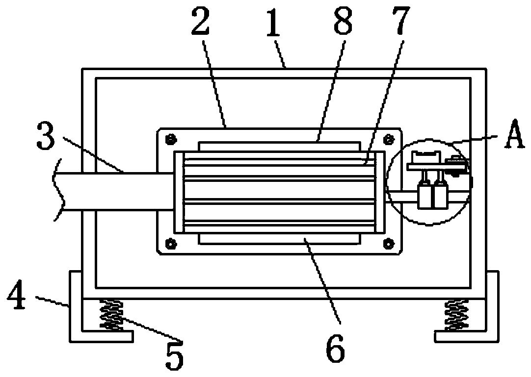 New energy vehicle energy storage driving device