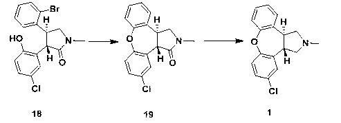 New process for synthesis of asenapine