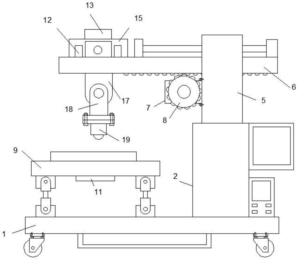 Automatic calibration equipment of measurement imager for workpiece machining