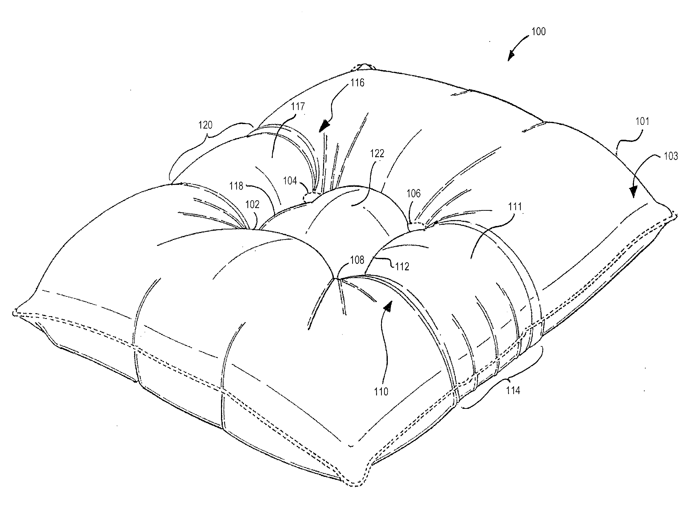 Anti-wrinkle pillow