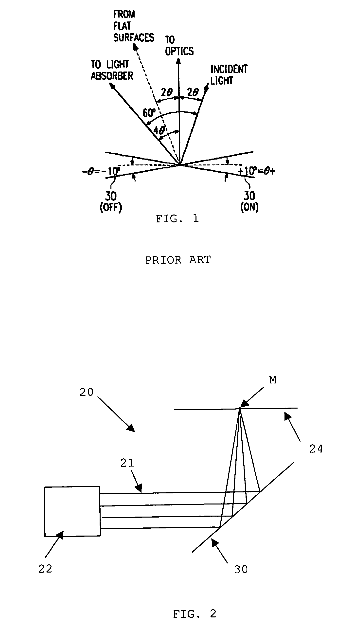 Two-dimensional image projection system
