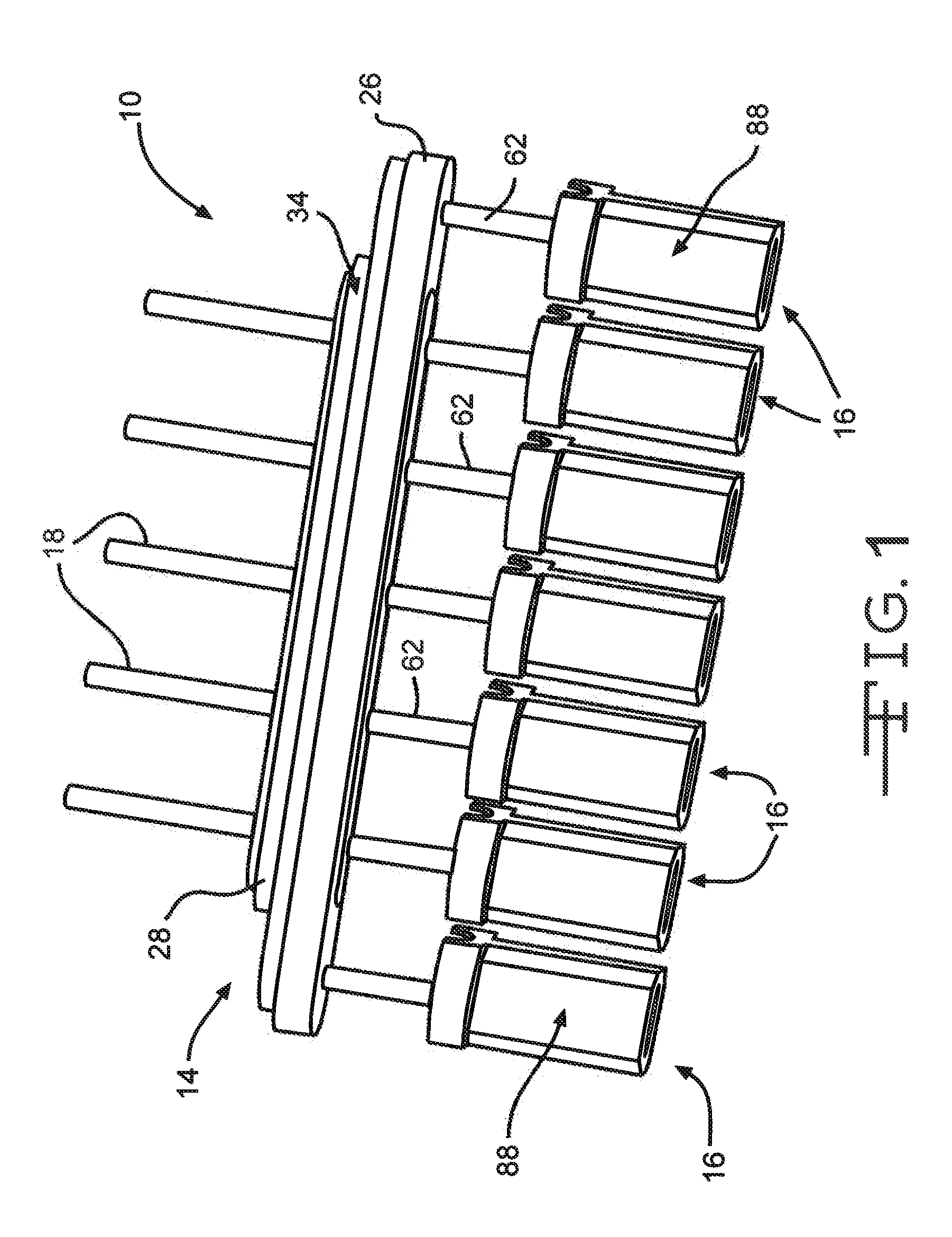 Feedthrough Wire Connector for Use in a Medical Device