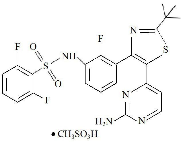 Preparation method of dabrafenib-loaded lipid nano-microbubble ultrasonic contrast agent