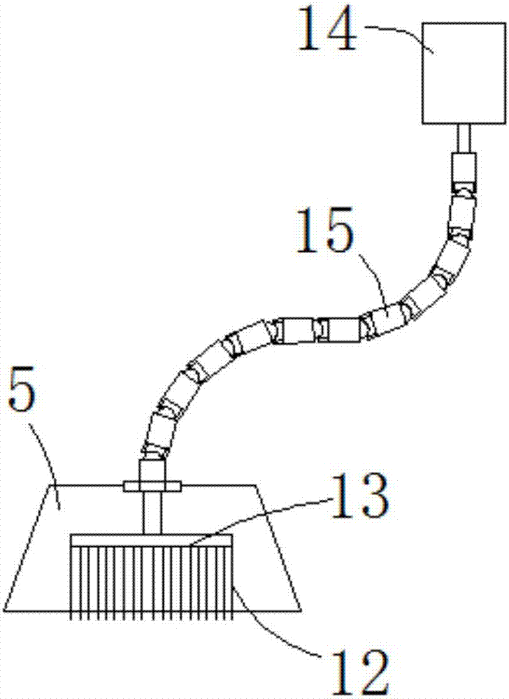 Novel industrial dust removing device