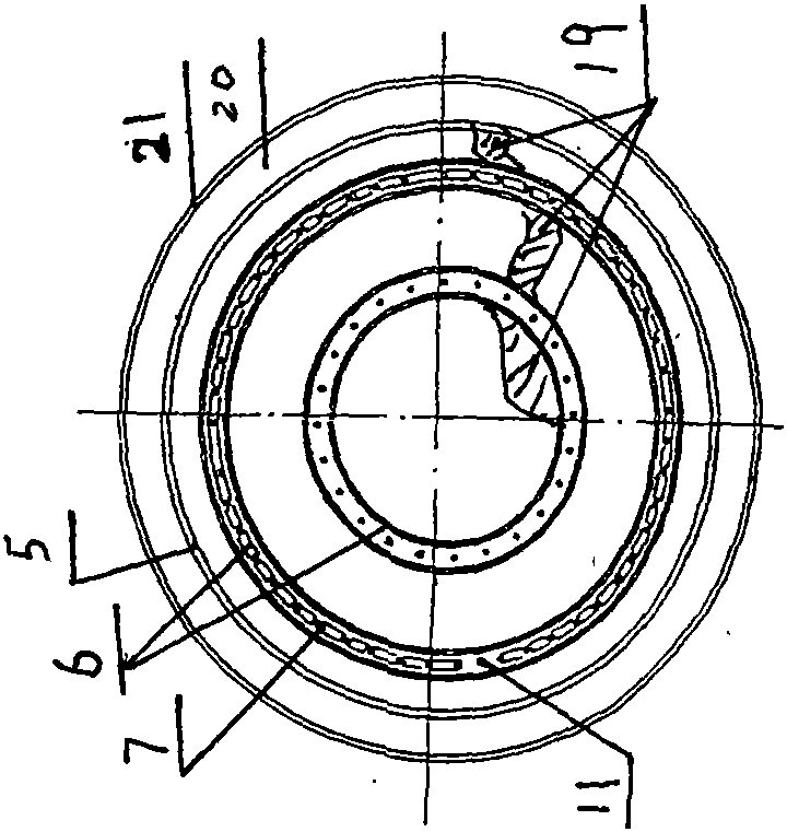 Electric heating and heating device for automobile exhaust emission