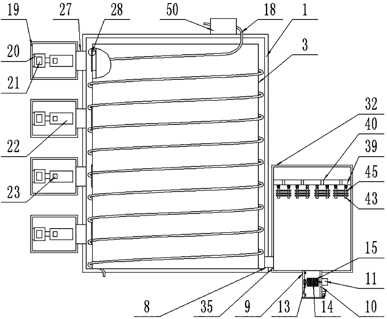 An environmentally friendly cycle power generation device for power plants supported by big data