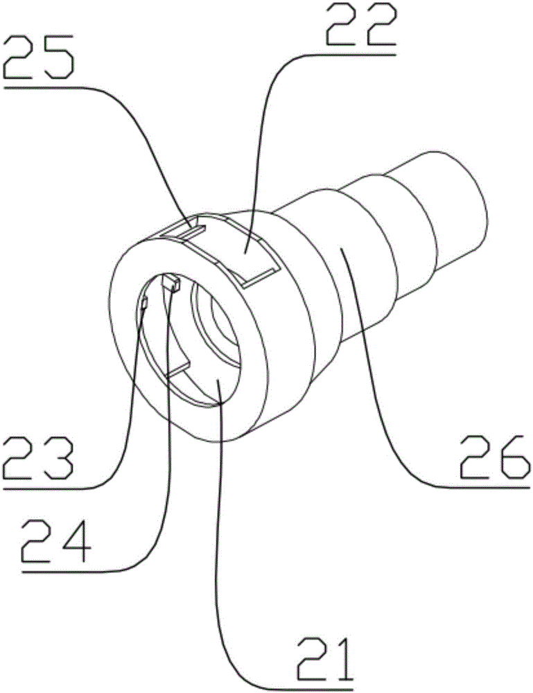 Pipeline connector for intelligent automobile