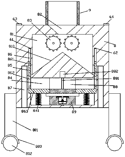 Dual-mode robot capable of saving manpower