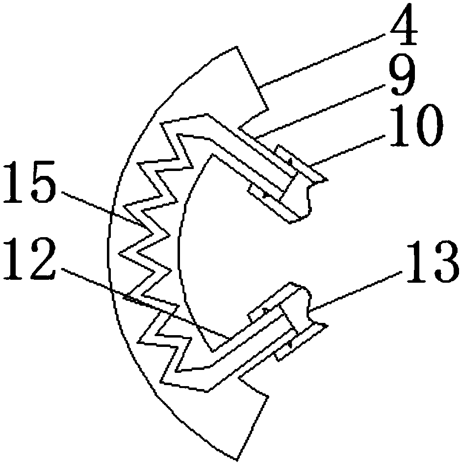 Water-cooled drum brake