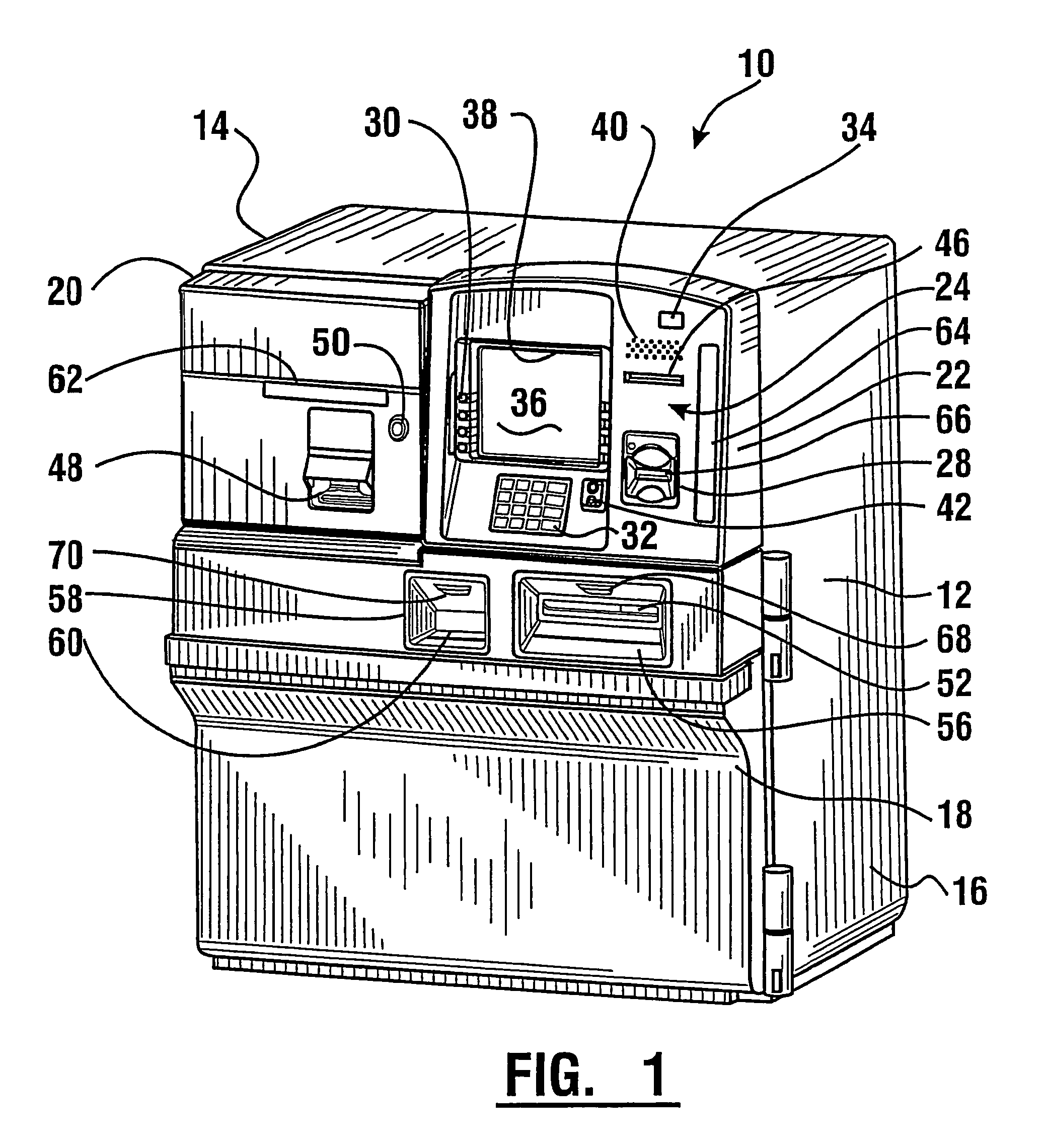 Banking system controlled responsive to data bearing records