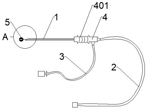 Novel ovum withdrawing needle with ovarian follicle curette