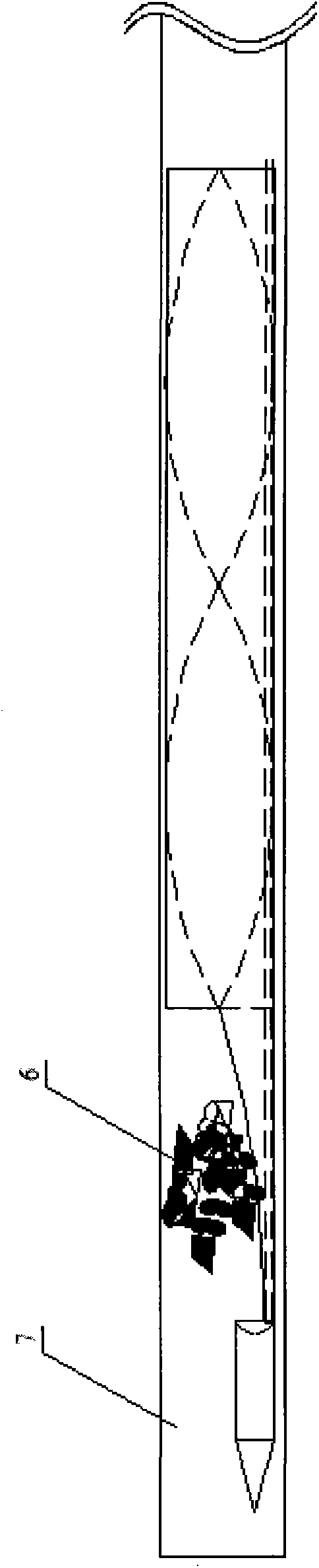 Deep-hole miss-fire explosive processor