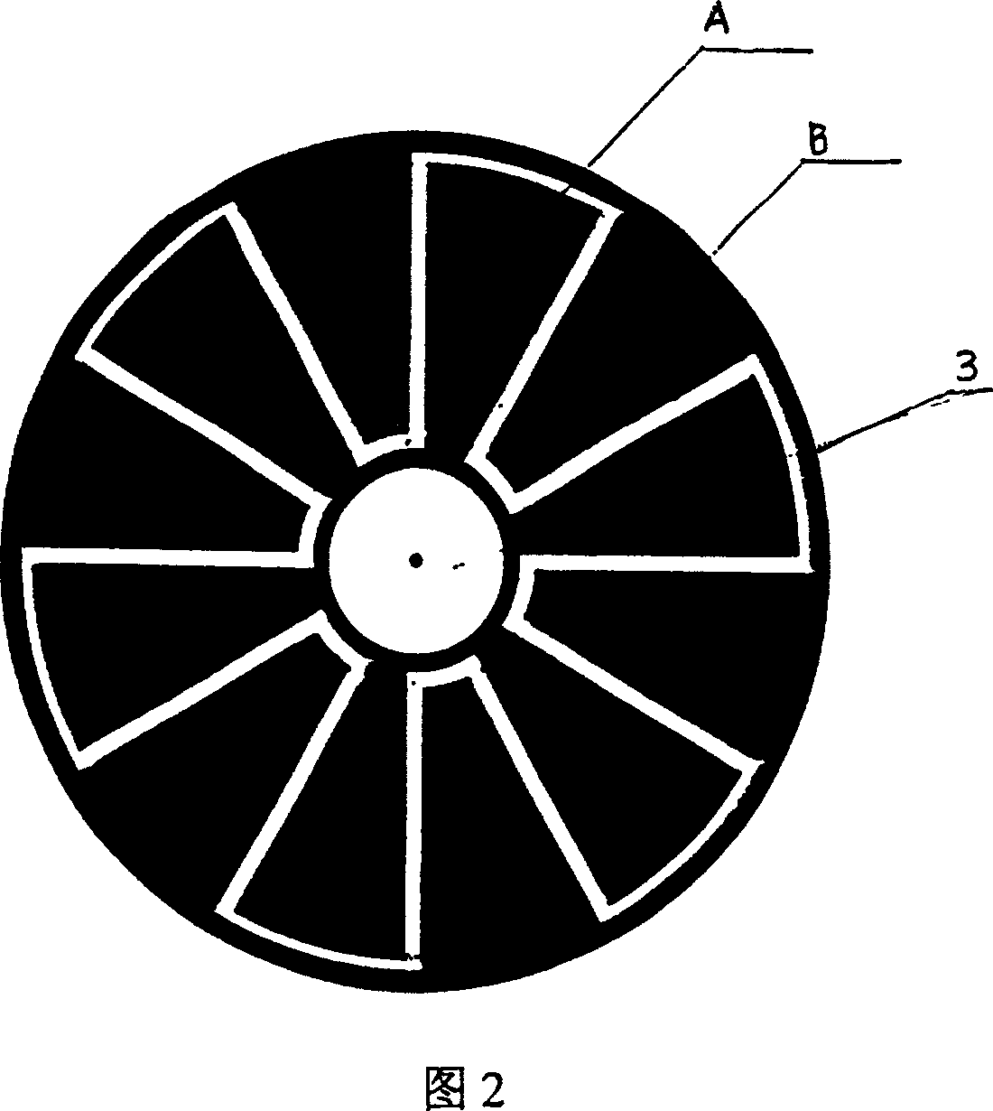 Constant speed rotary flip-chip electric field gage suitable for thunderstom electricity and near ground atmosphere electric enviroment detection