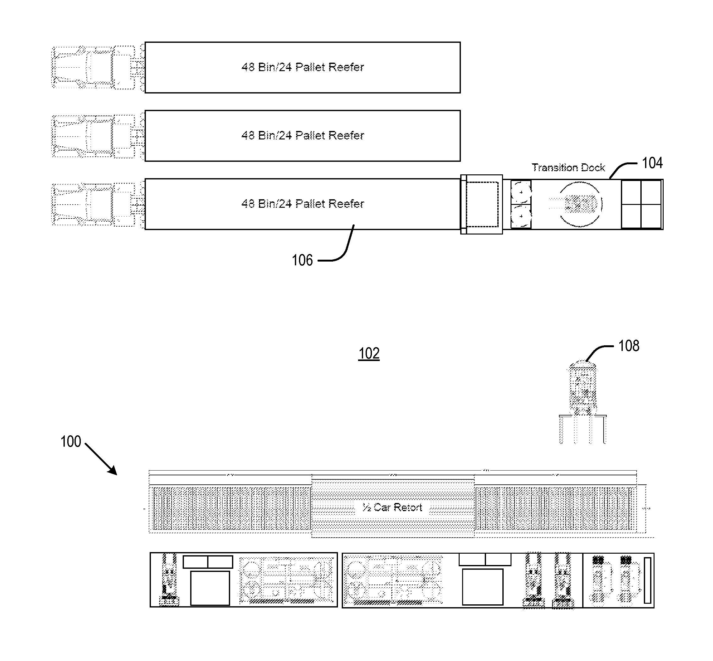 Portable cooling unit for field-level cooling of product