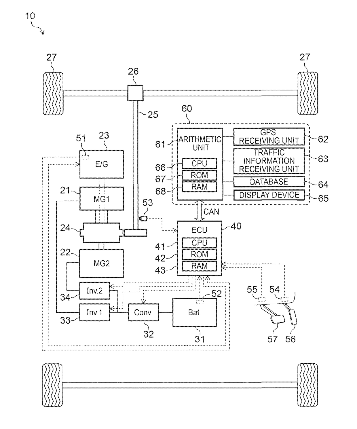 Control apparatus for hybrid vehicle