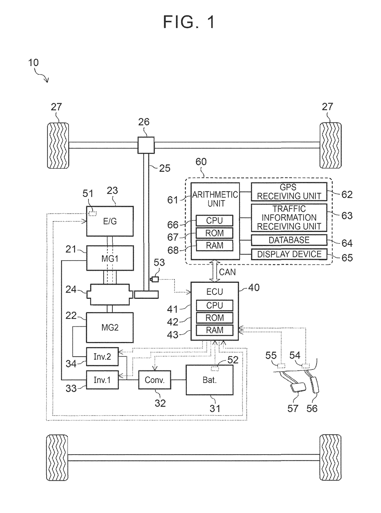 Control apparatus for hybrid vehicle