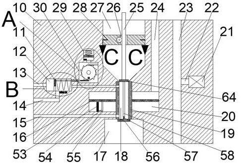 Self-adaptive oxygen conveying and humidifying device