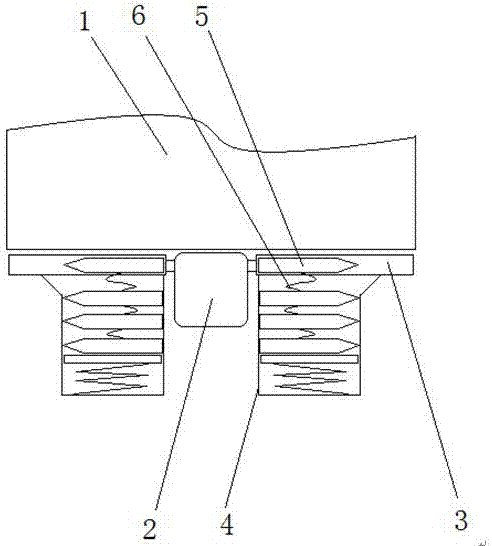 A spray gun type fall prevention device for lifting equipment