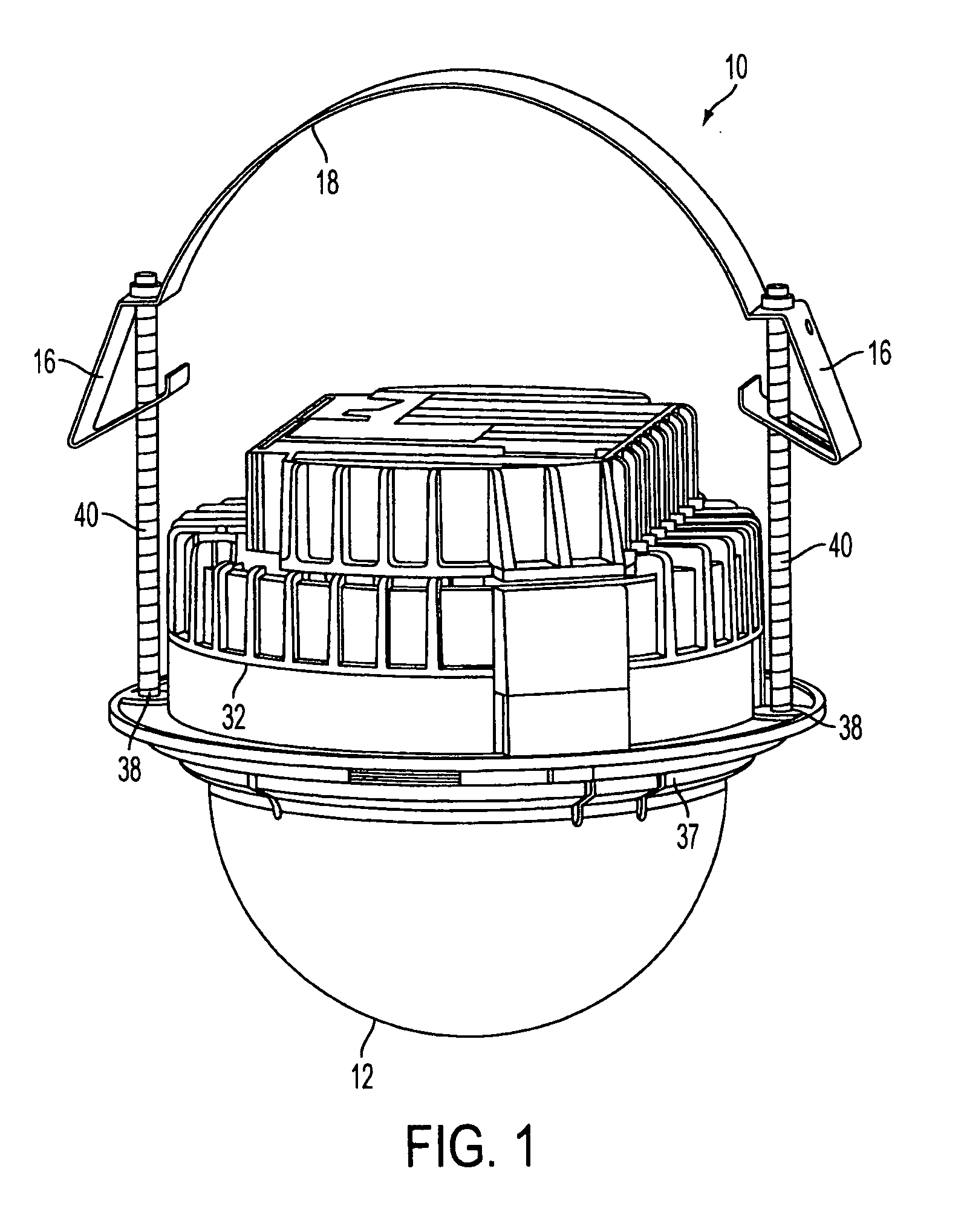 Apparatus for mounting a surveillance camera