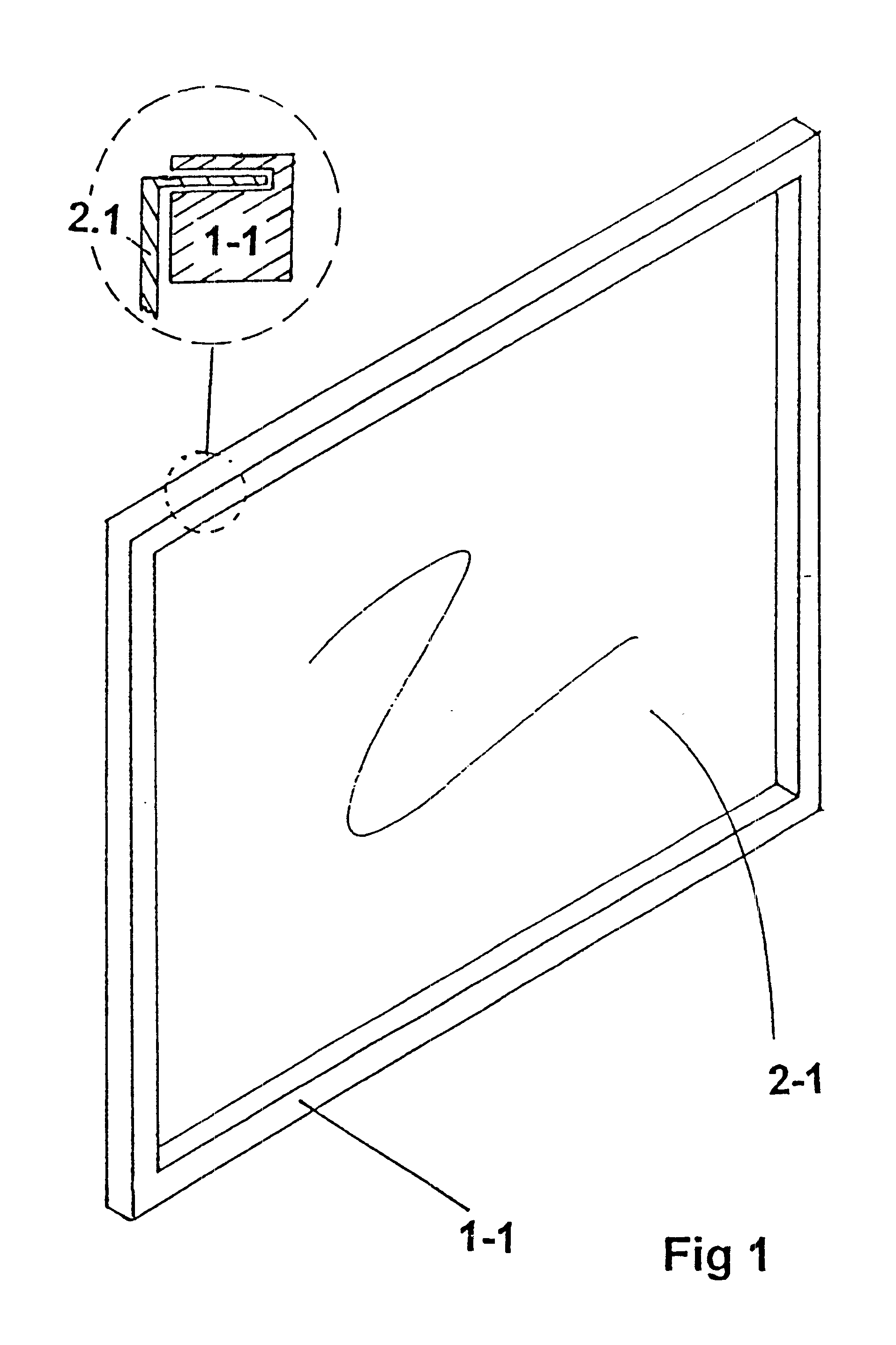 Portable visual display device with a collapsible presentation screen