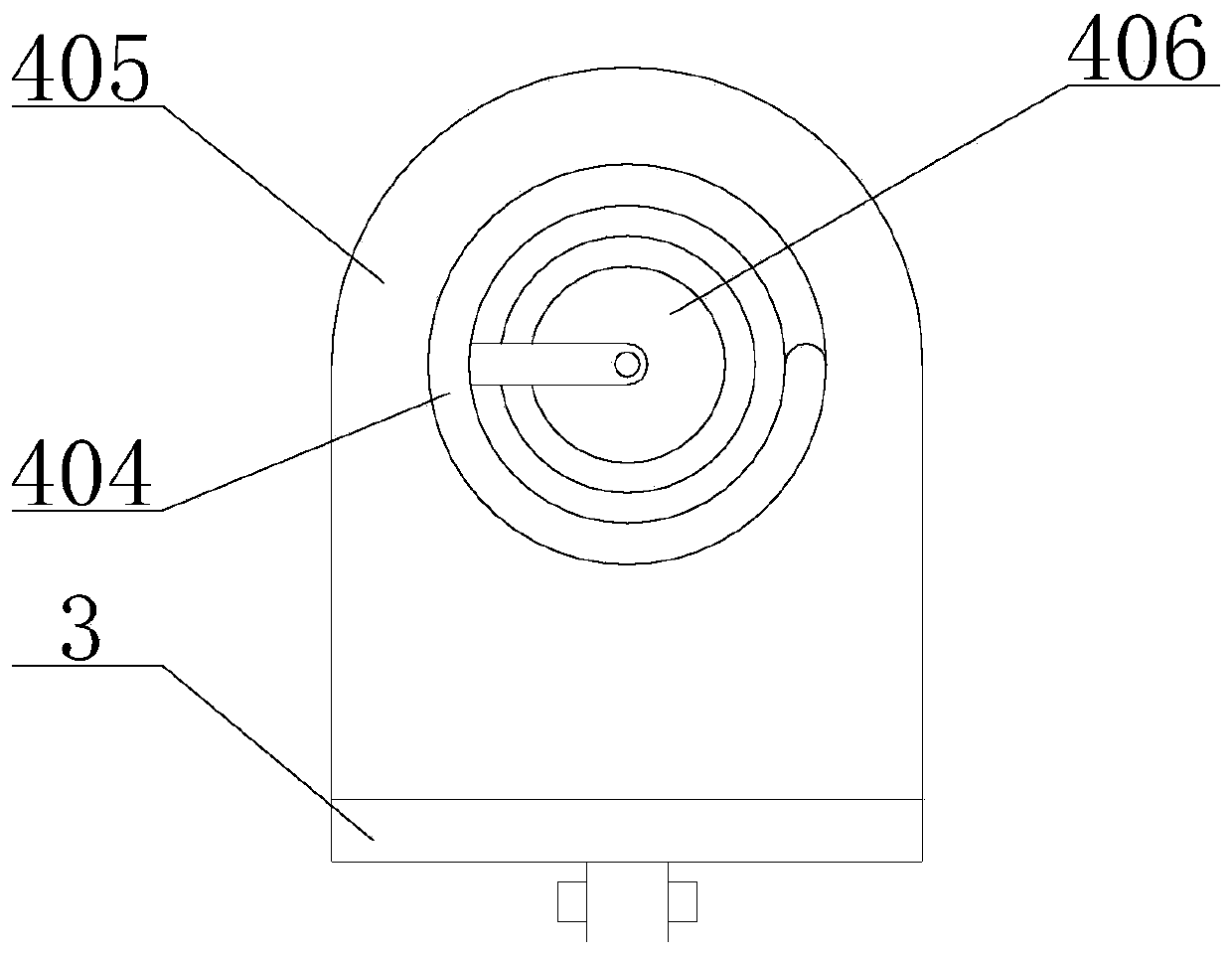 Stable pipe transporting device for constructional engineering