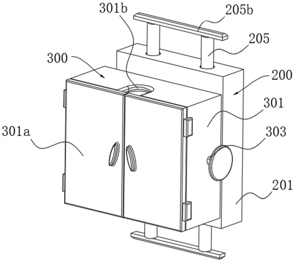 Anesthesia breathing circuit heating device and anesthesia machine with anesthesia breathing circuit heating device