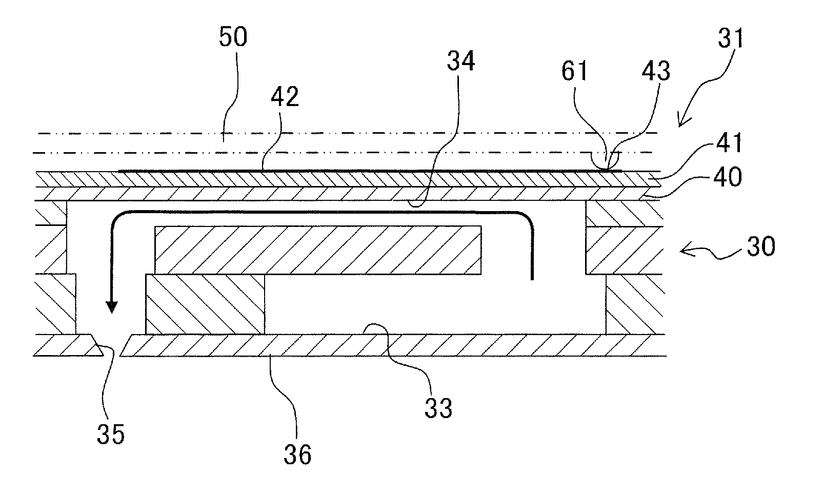 Wiring substrate unit and printer including the same