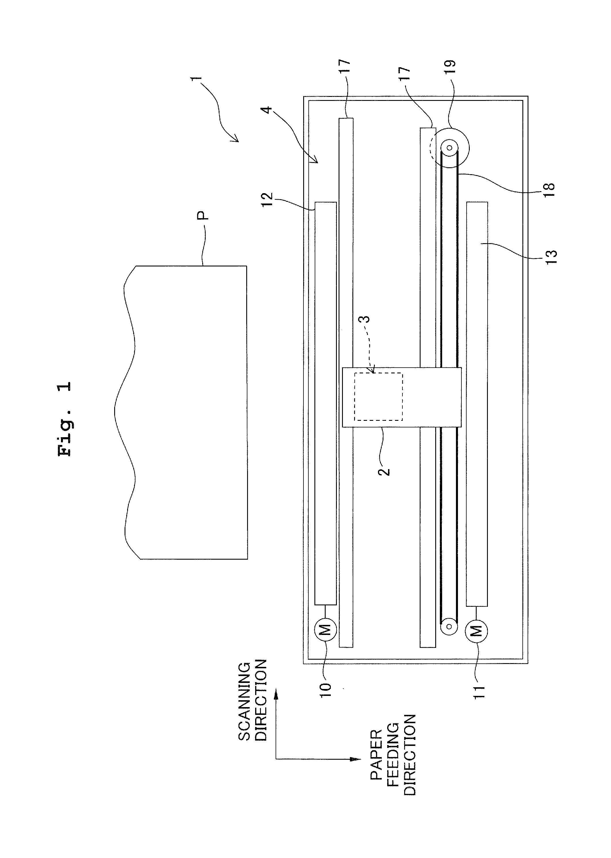 Wiring substrate unit and printer including the same