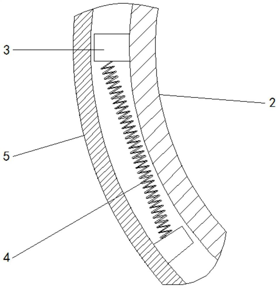 Upper limb hanging sleeve capable of automatically adjusting length of hanging belt according to head raising and lowering of person