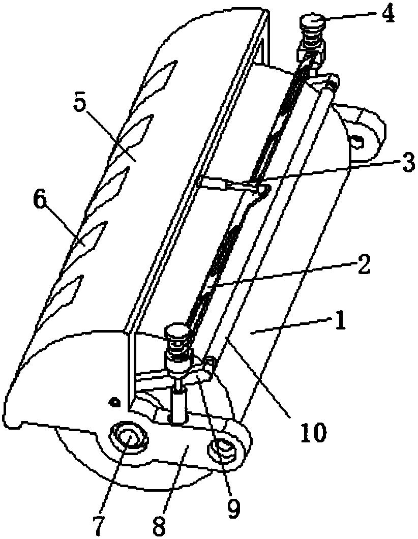 Mud scraping mechanism of drill seeder pressing roller