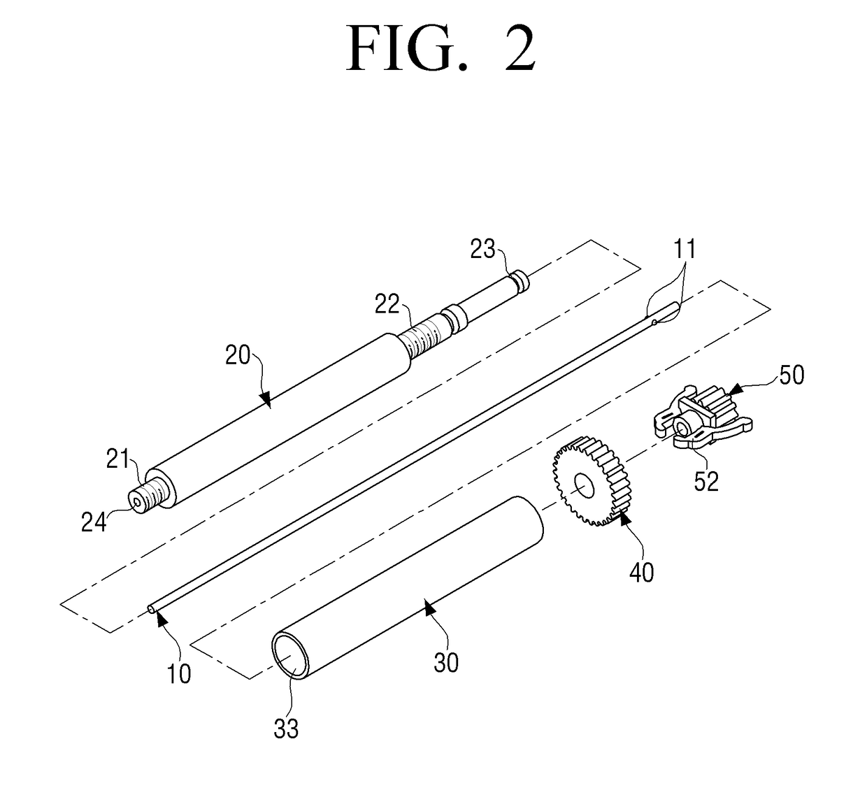 Fixing pin for orthopedic surgery enabling internal fixation