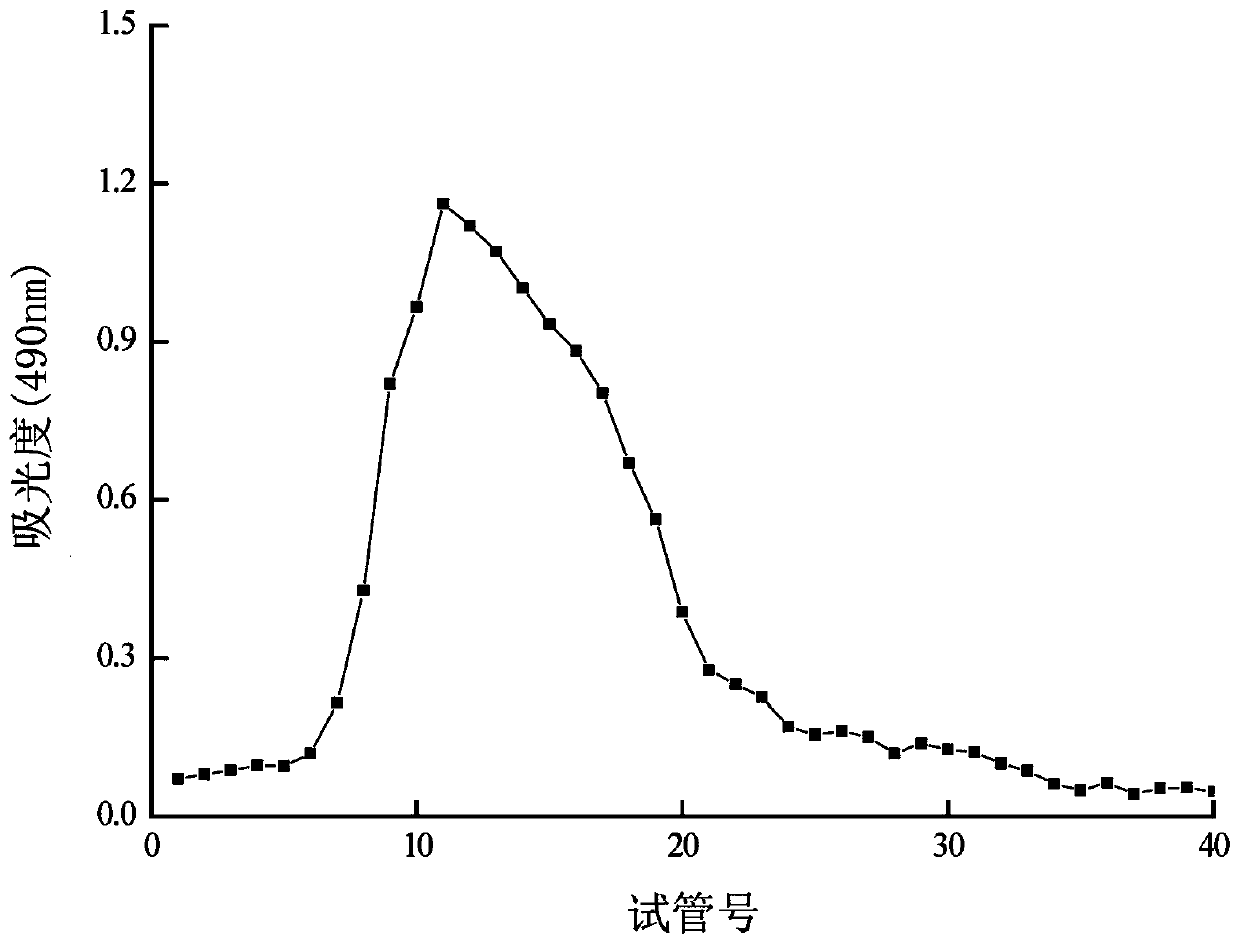 Preparation method and structural part characterization of a polysaccharide from Dashiliu cauliflower with immunomodulatory effect and its application