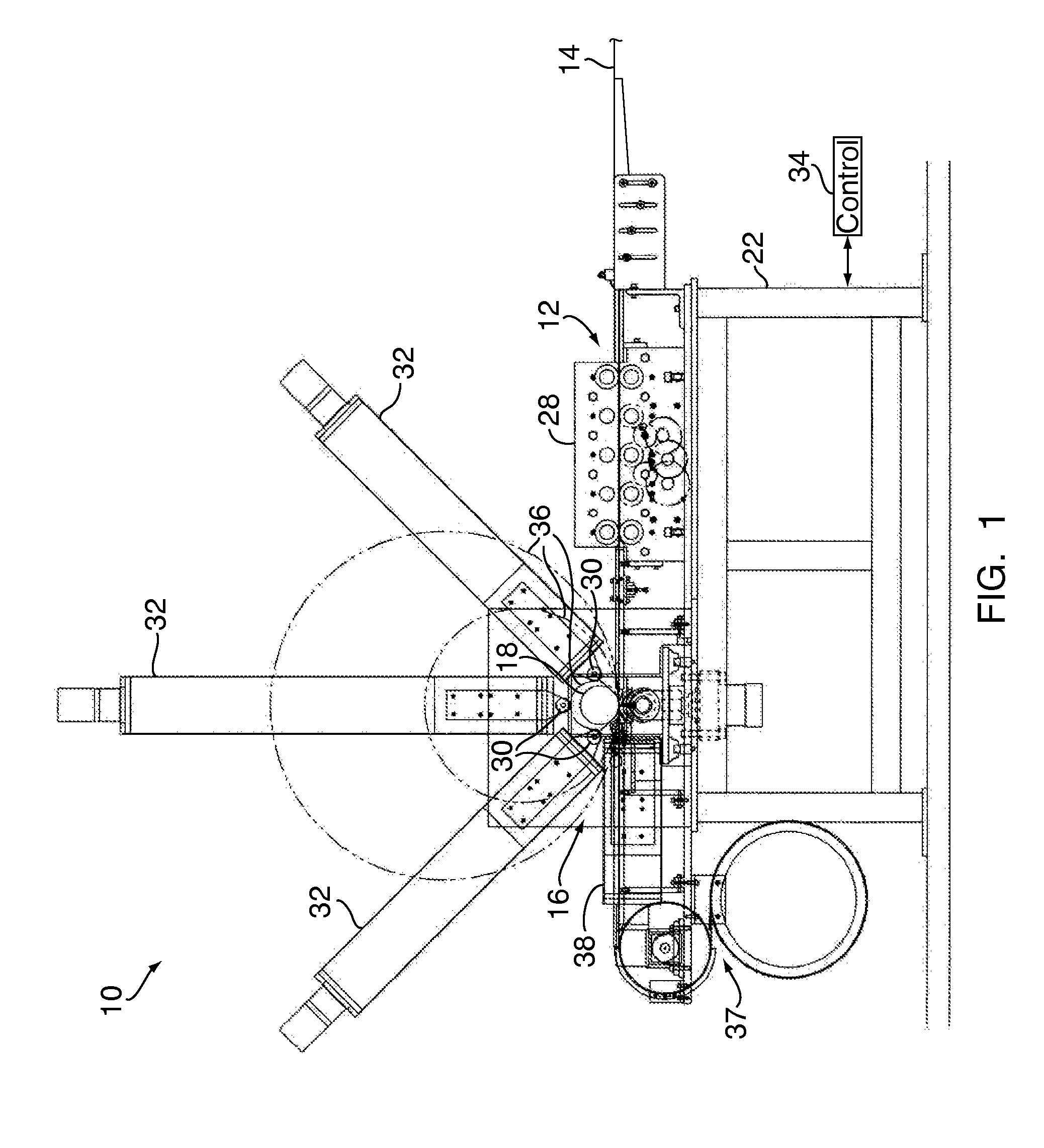 Spiral pipe machine