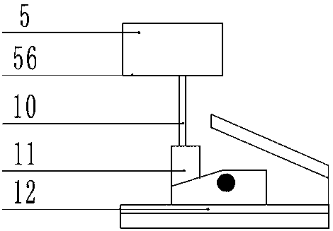 Multifunctional desk adjustable in desktop angle