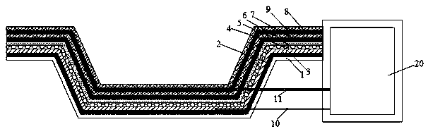 Construction method of leachate adjusting system