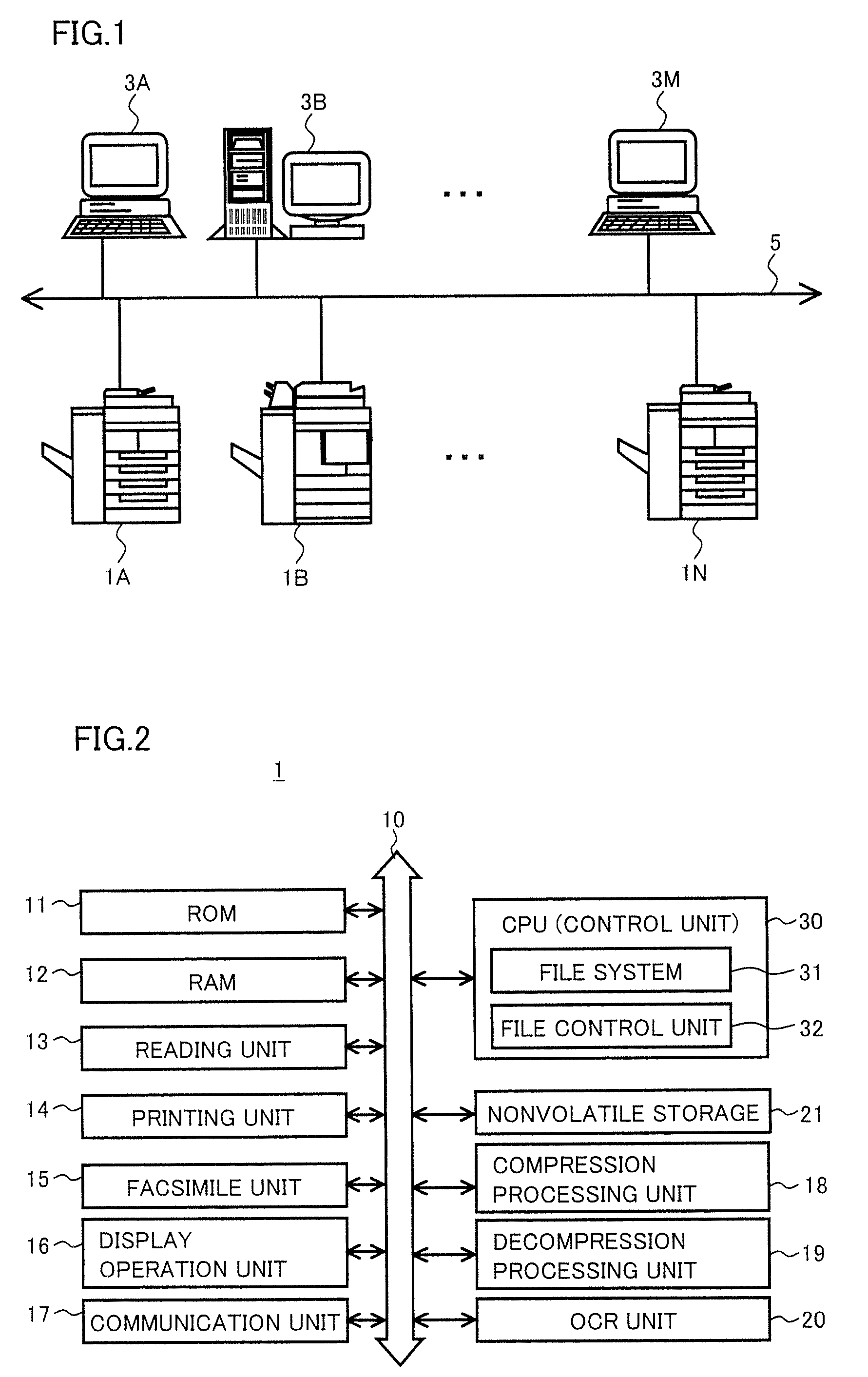 Image forming apparatus of efficiently storing information relating to client apparatuses in network environment