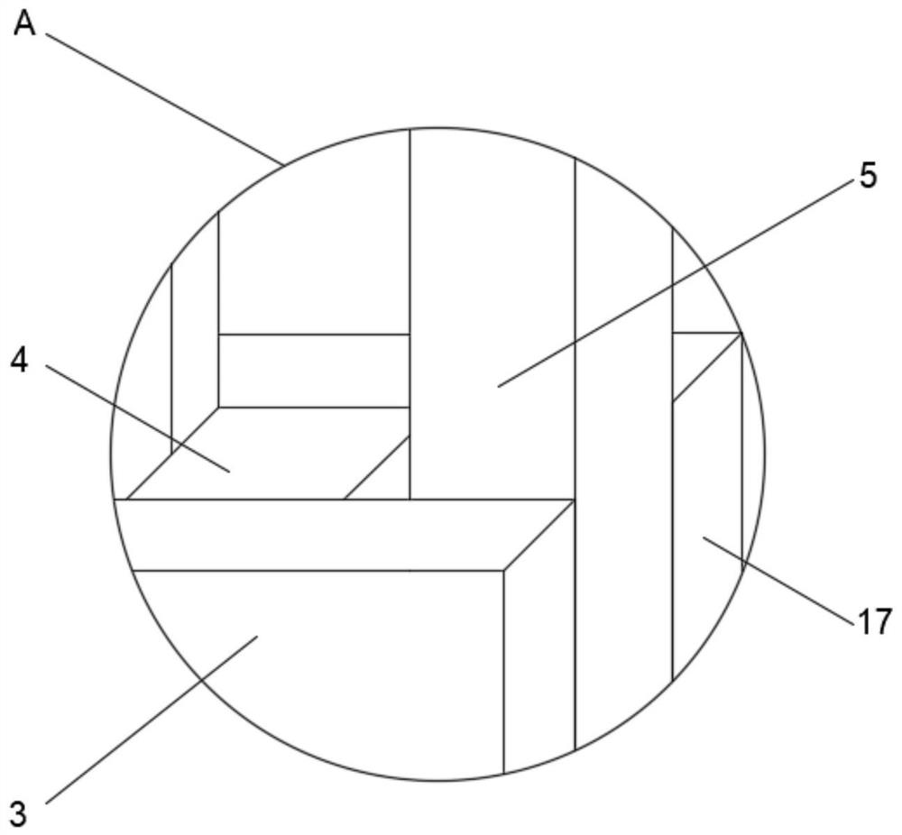 A device for cleaning and disinfecting hospital beds for hemorrhoid surgery