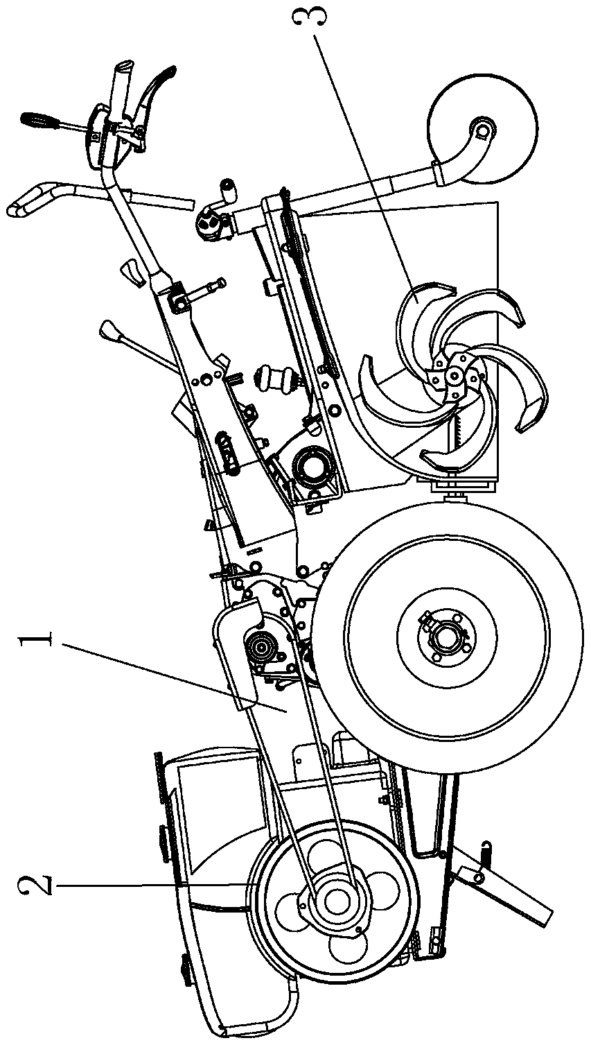 a rotary tiller