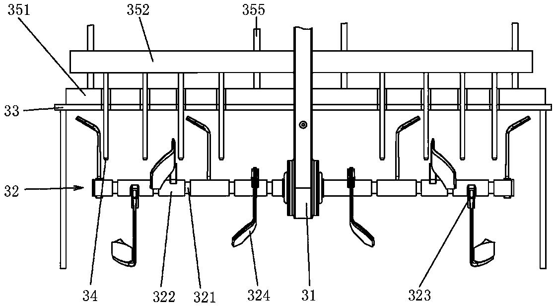 a rotary tiller