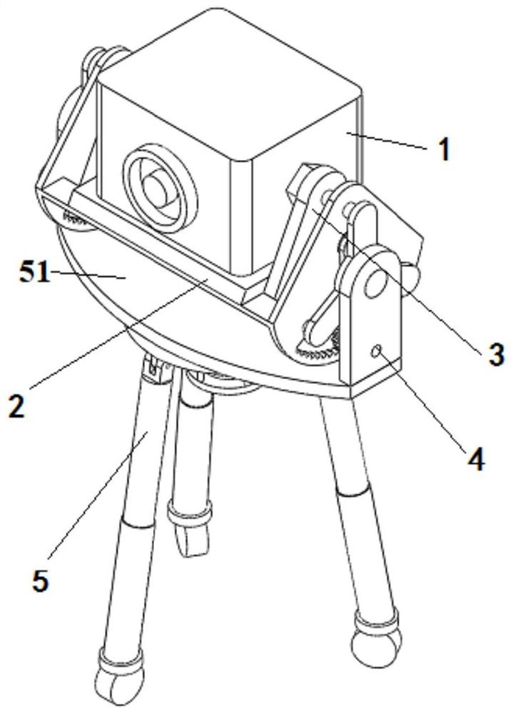 Fixing device of photoelectric detector