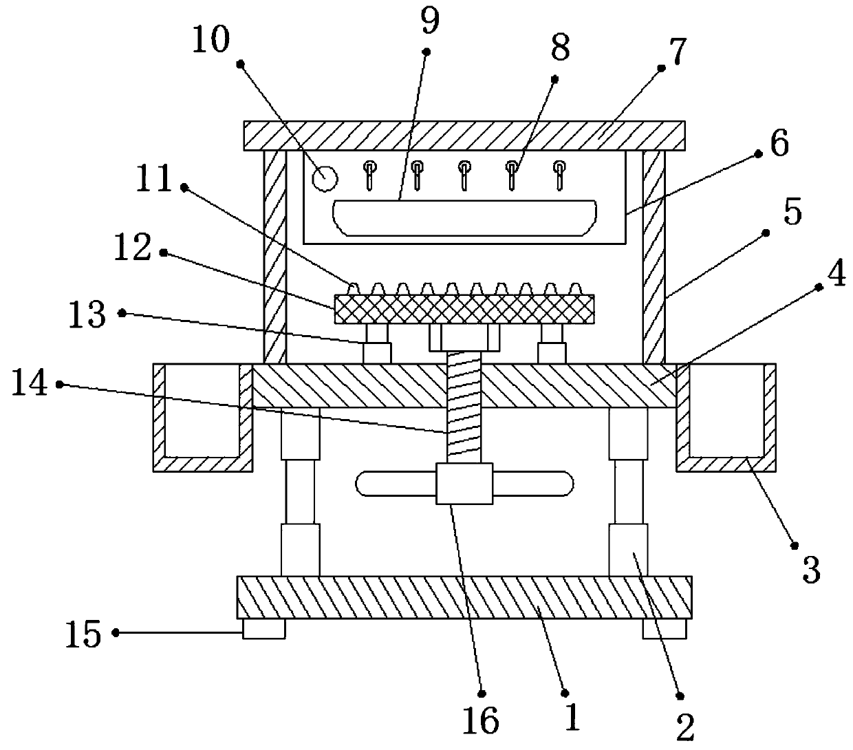 Assembly platform for vehicle radiator production