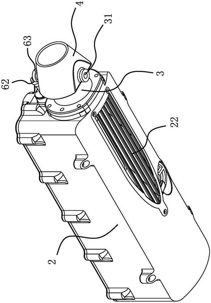 Driving structure of overwater lifesaving device