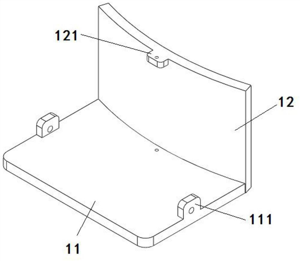 A portable English teaching equipment installation and adjustment mechanism and its use method