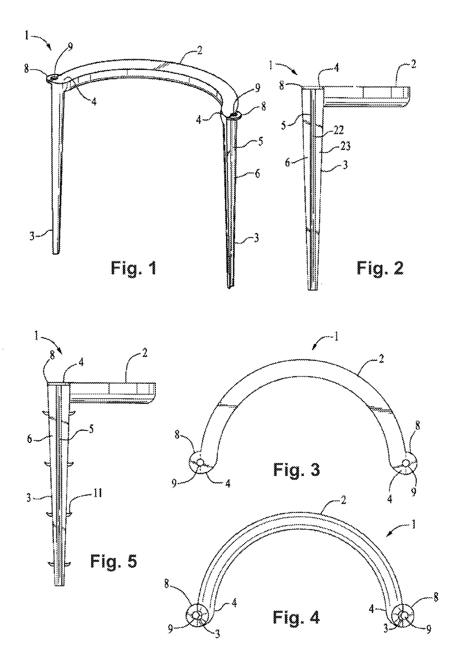 Surgical device, system and method of use thereof