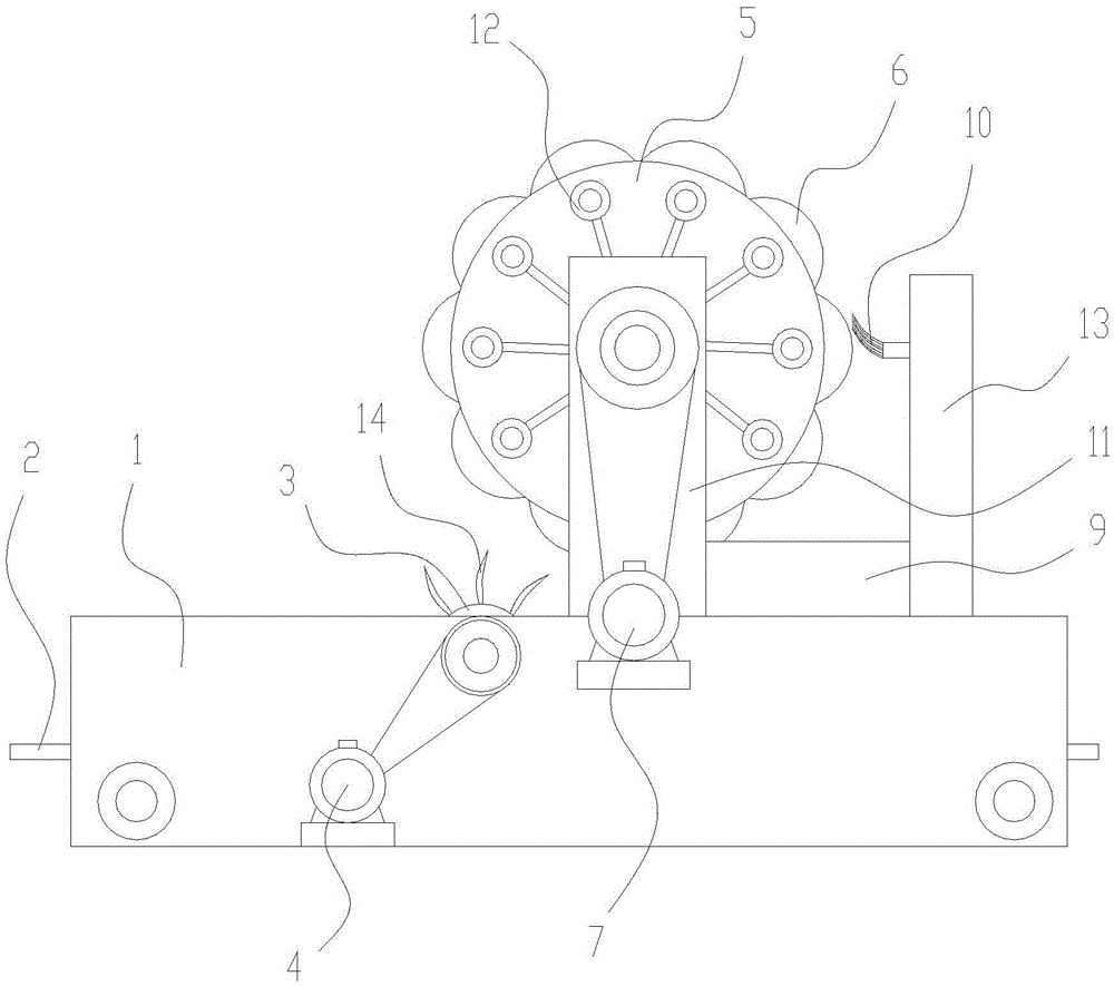 Deironing device for foundry sand