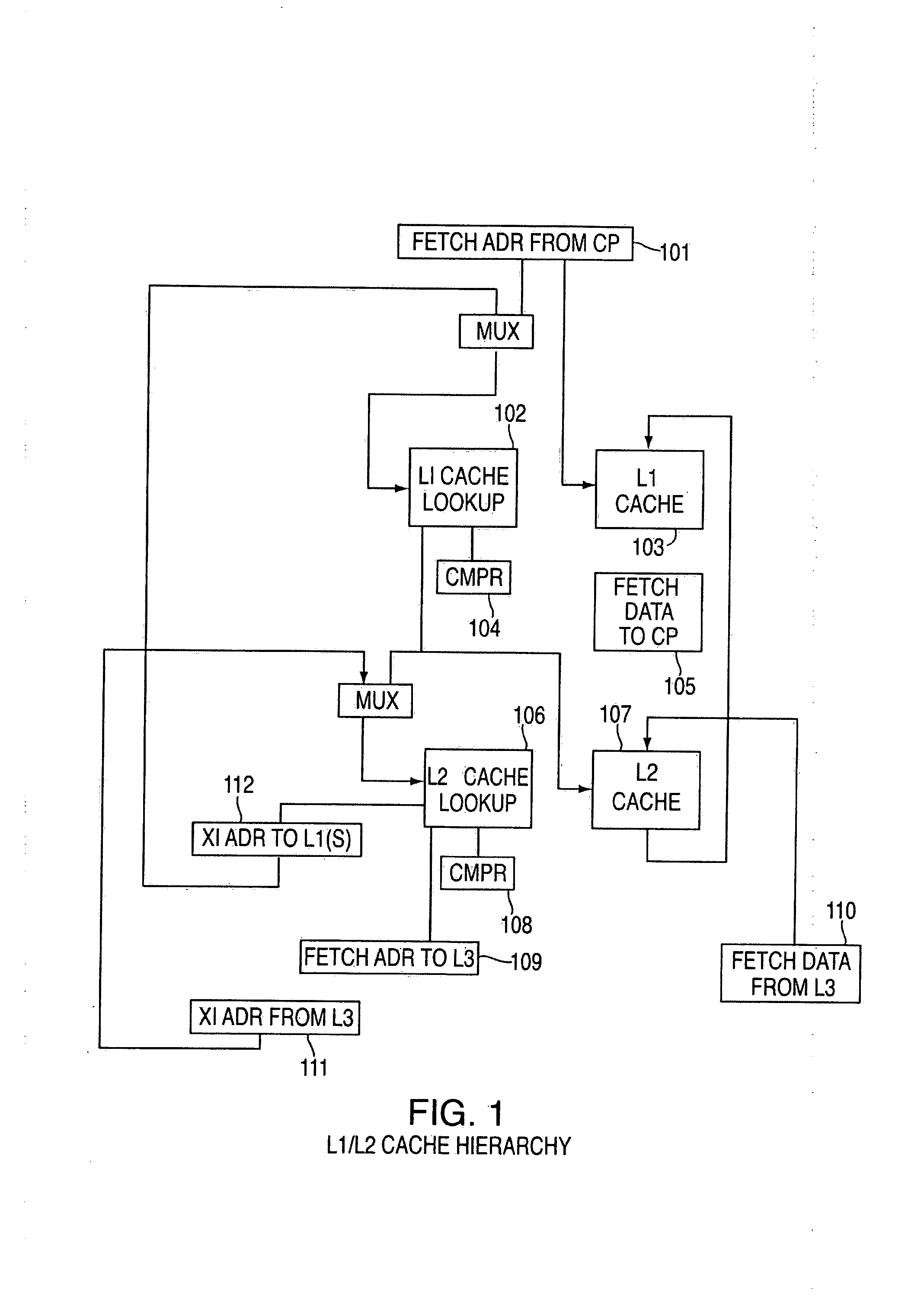 Method and system for a multi-level virtual/real cache system with synonym resolution