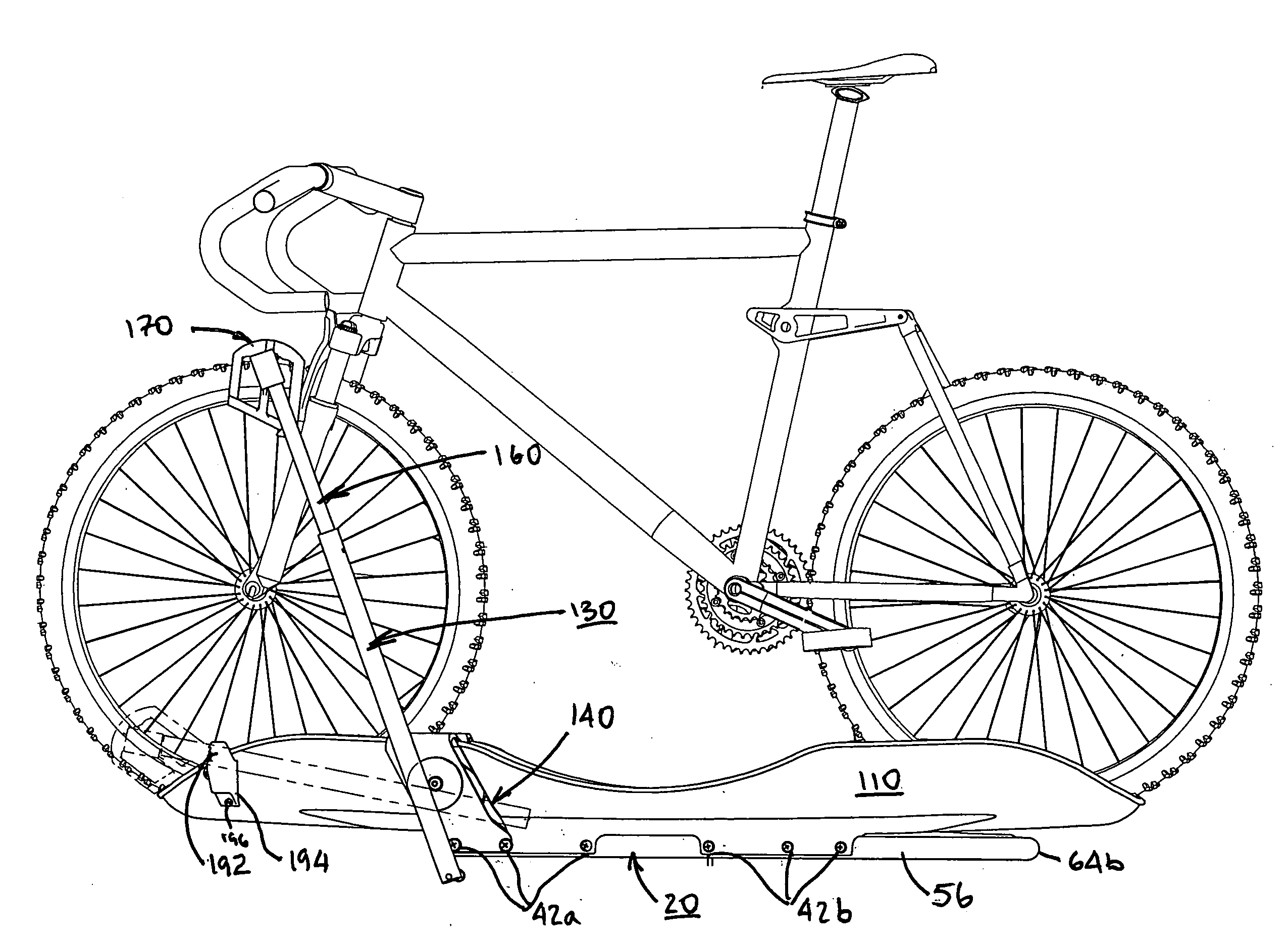 Cycle portage apparatus and systems thereof having removable tire support
