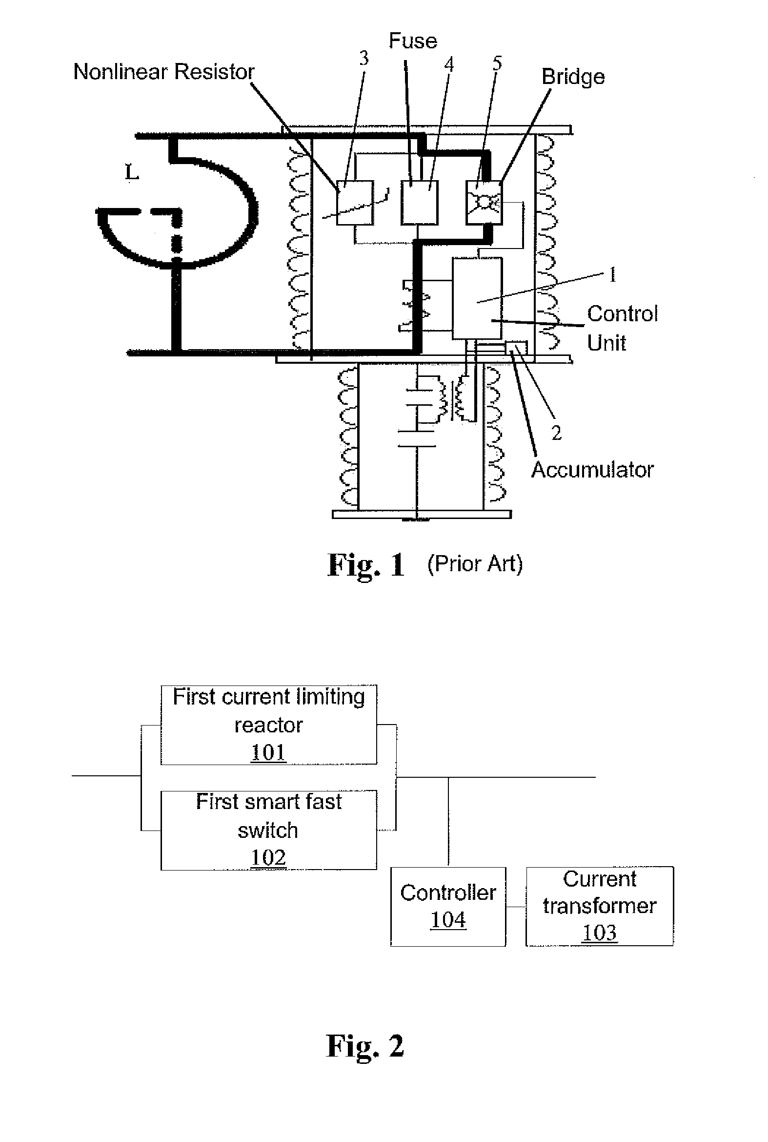 Current limiting device, current limiter and current limiting system for power grid