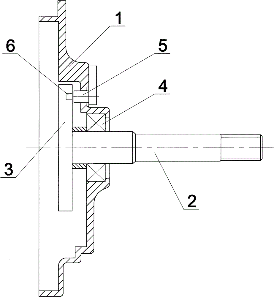 Device for precisely positioning working gear of motor